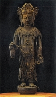 金銅仏　聖観世音菩薩立像